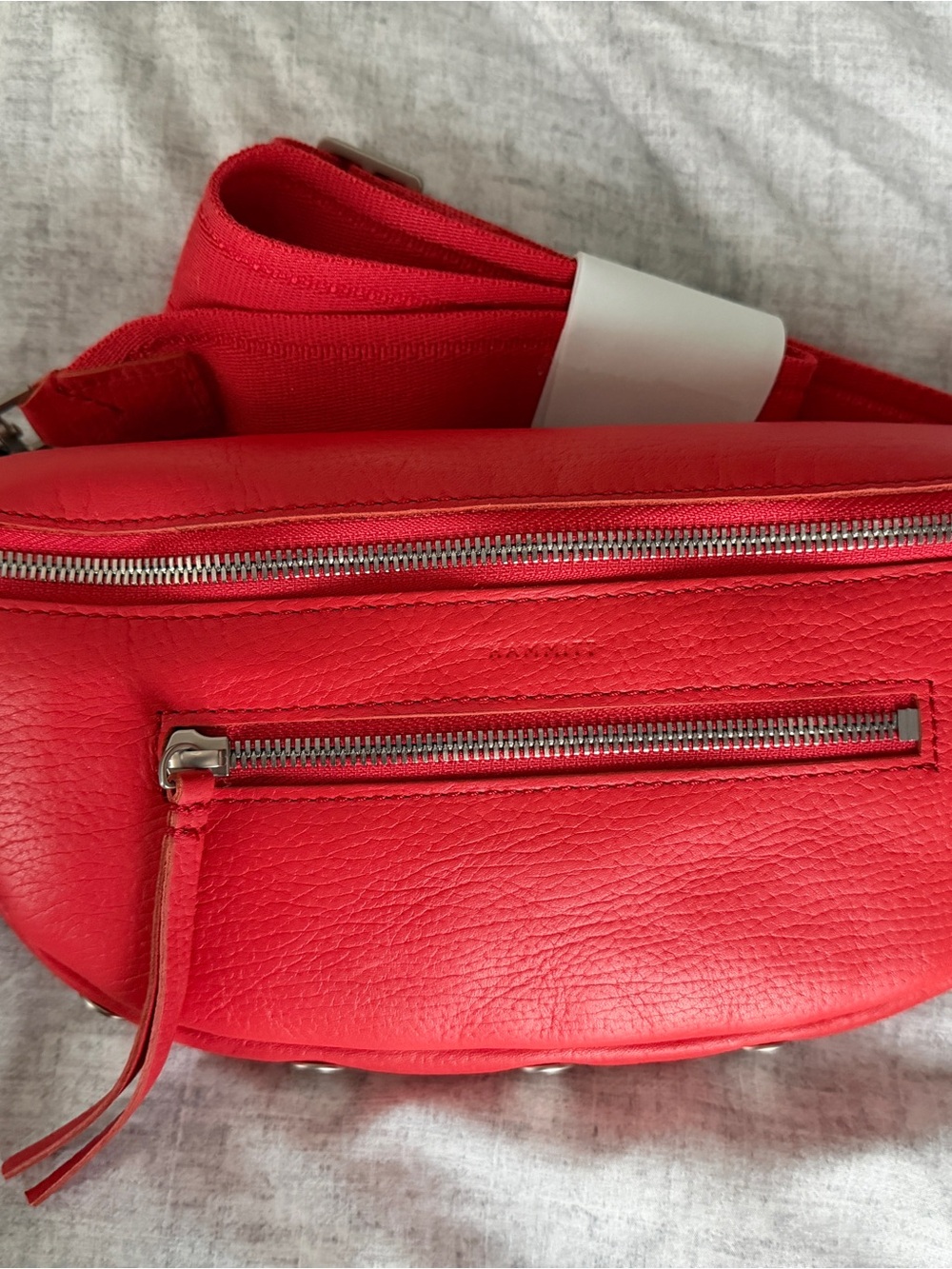 NWT Hammitt Charles Medium Lighthouse red Crossbody belt bag